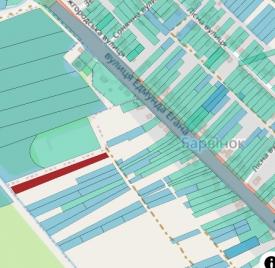 Ділянка ОСГ призначення в с. Барвінок